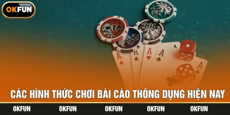 Các hình thức chơi bài cào thông dụng hiện nay